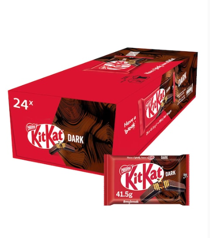 Nestle Dark KitKat 41.5g Pack of 24