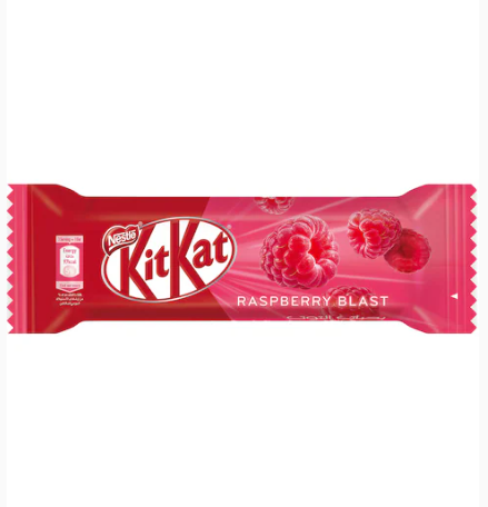 Nestle KitKat 2 Finger Raspberry Chocolate Bar 19.5g