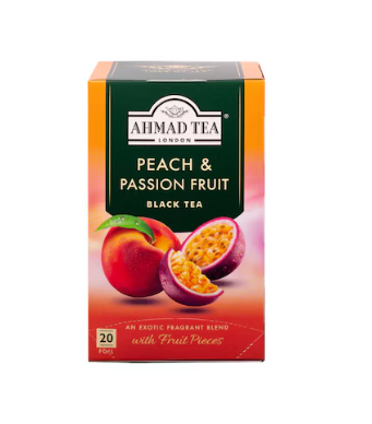 Ahmad Tea Peach & Passion Fruit 20 Tea Bags