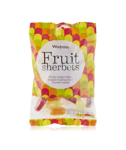 Waitrose fruit sherbets 225g