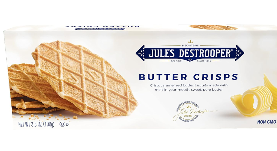 Jules Destrooper Butter Crisps, 3.5 Oz