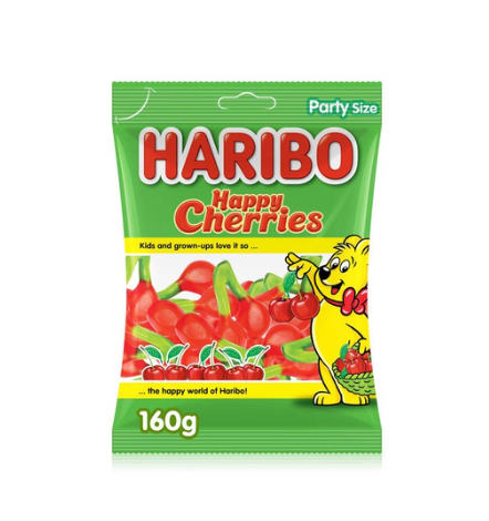 Haribo happy cherries 160g
