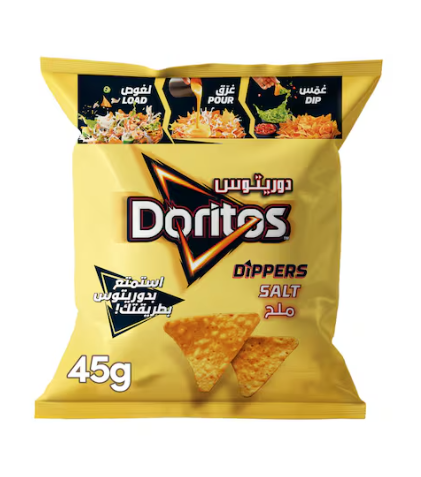 Doritos Dippers Lightly Salted Tortilla Chips 45g