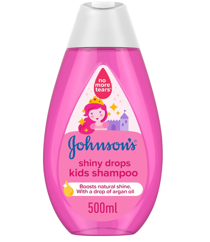 Johnson's Toddler & Kids Shampoo Shiny Drops, 500ml