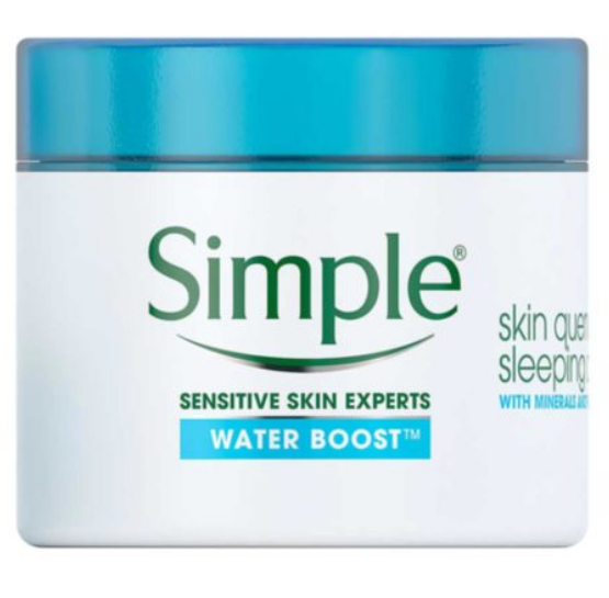 Simple Water Boost Sleeping Cream 50ml