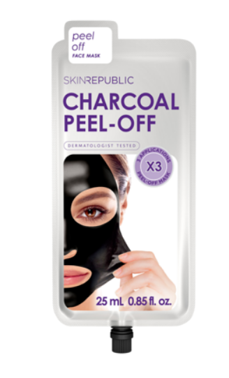 Skin Republic - Charcoal Peel-OFF Face Mask 25ML - Pack of 3