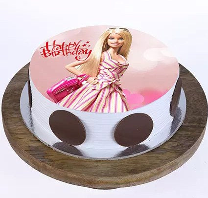 Stylish Barbie Truffle Cake 1 Kg