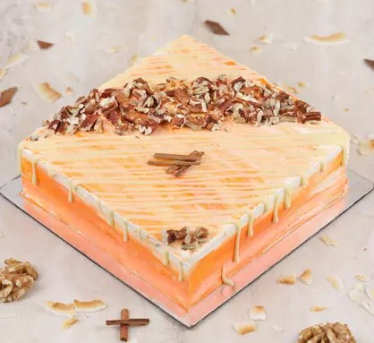 Sugar Free Carrot Cake- Half Kg
