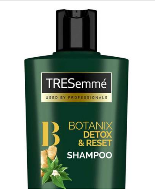 TRESemmé Botanix Natural Detox & Reset Shampoo with Green Tea & Ginger 400ml