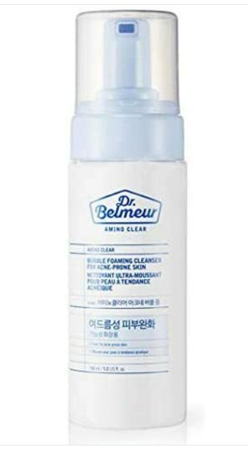 The Face Shop Dr.Belmeur Amino Clear Bubble Foaming Cleanser For Acne-Prone Skin