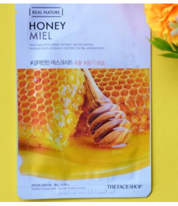 TheFaceShop Real Nature Honey Face Mask(Gz) 20g