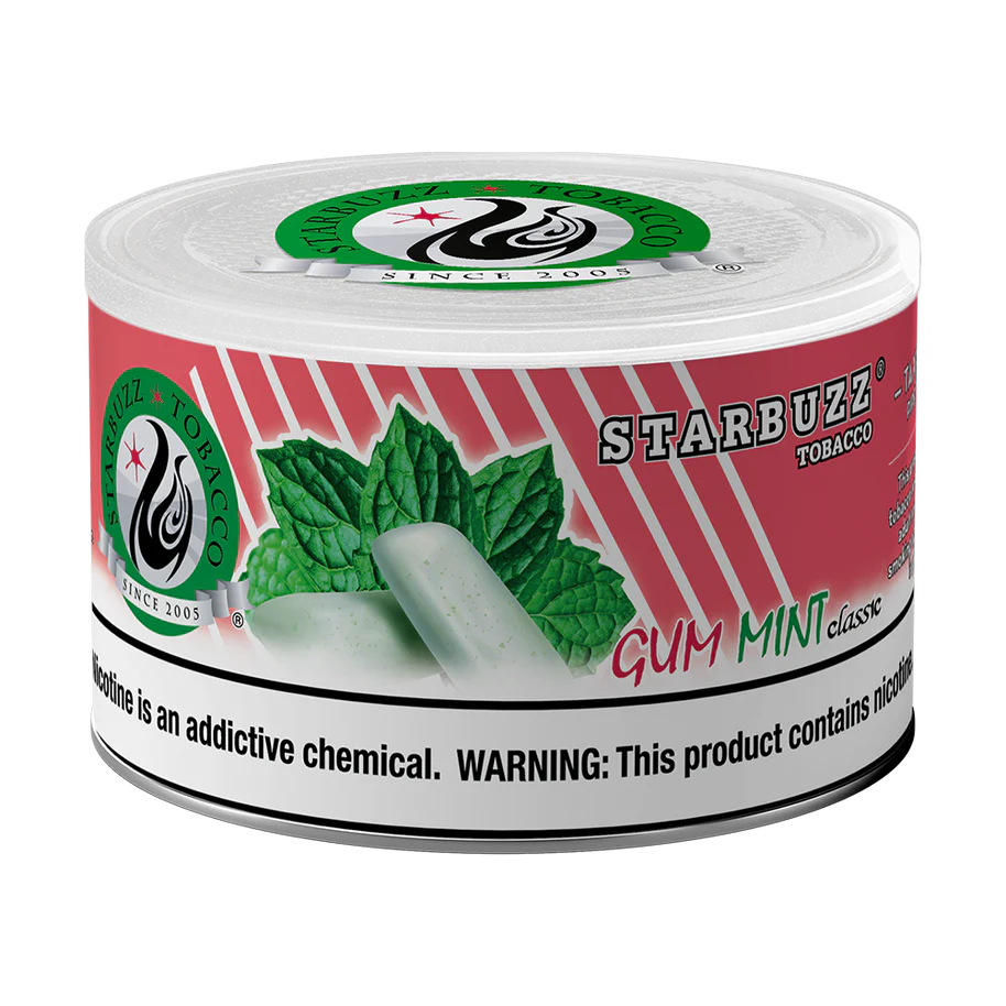 STARBUZZ CLASSIC GUM MINT 250 GM