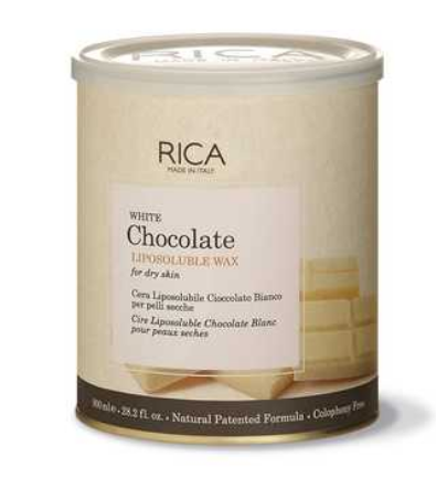 WHITE CHOCOLATE LIPOSOLUBLE WAX , 800 ML