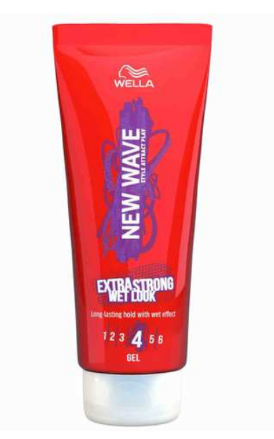 Wella New Wave Extra Strong Wet Look Gel 200ml