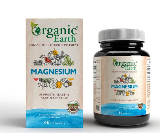 Organic Earth Magnesium 60 Capsules