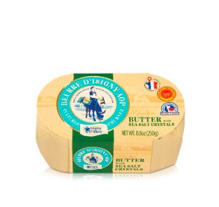 Isigny Ste Mere Salted AOP Churned Butter, 250g