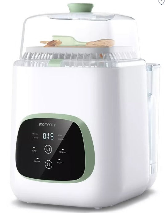 KleanPal Pro Baby Bottle Washer - Sterilizer & Dryer Combo for Easy Cleaning - Bottle Washer Machine for All Bottles, Pump Parts & Baby Item Care - Save Time & Effort