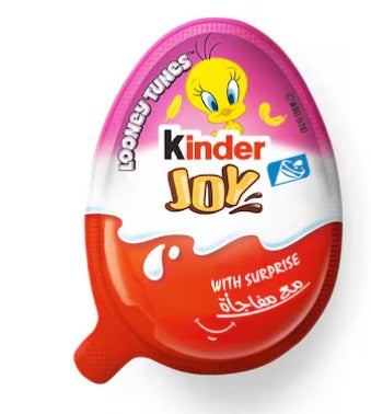 Kinder Joy Girl Cocoa & Milk Cream Egg with Toy, 20g