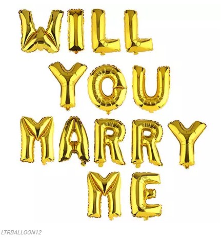 Will You Marry Me Balloon Set