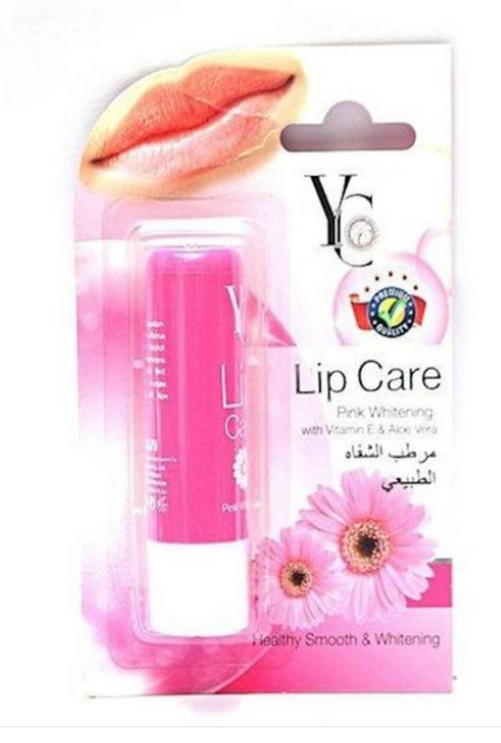 Yc - Whitening Lip Care With Vitamin E And Aloe Vera Pink Pink