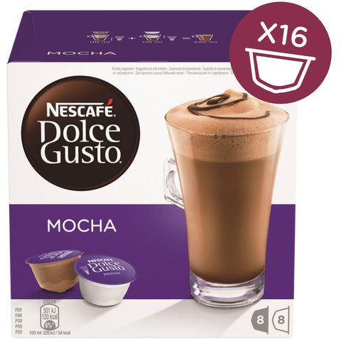 Nescafe Dolce Gusto Mocha Coffee 16 Capsules