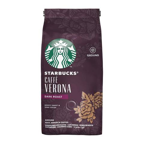 Starbucks Dark Cafe Verona Roast Ground Coffe 200g