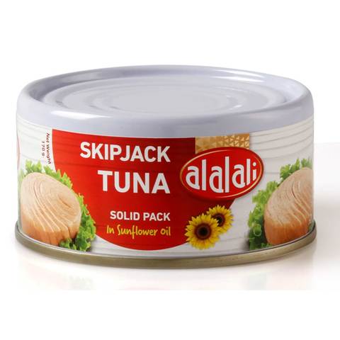 Al Alali Skipjack Tuna Solid Pack in Sunflower Oil 170g