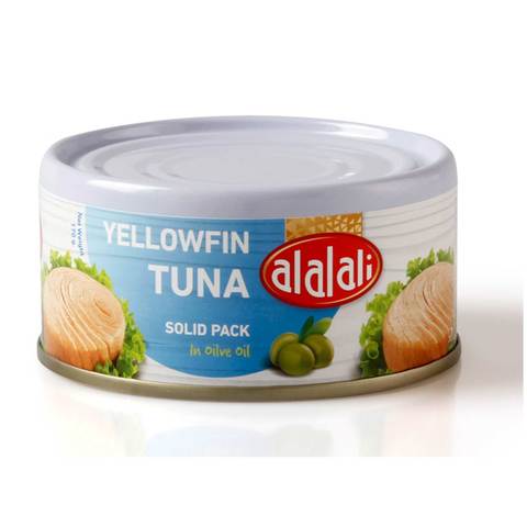 Al Alali Yellowfin Tuna Solid Pack in Olive Oil 170g