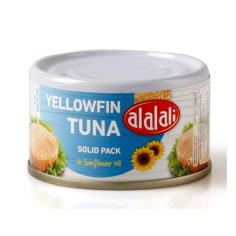 Al Alali Yellowfin Tuna Solid Pack in Sunflower Oil 85g