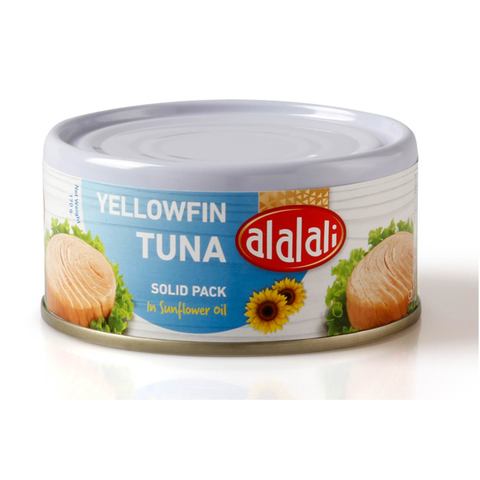 Al Alali Yellowfin Tuna Solid Pack in Sunflower Oil 170g