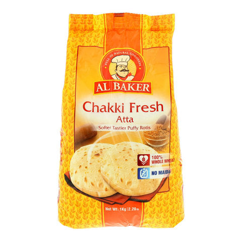 Al Baker Chakki Fresh Atta 1kg