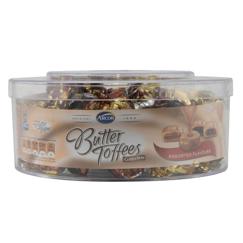 Arcor Assorted Flavours Butter Toffees 400g
