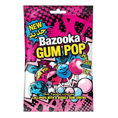 Bazooka gum Pops 140g
