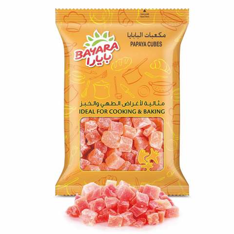 Bayara Papaya Cubes 250g