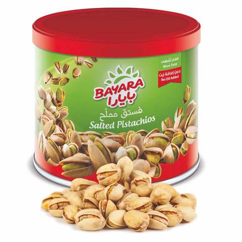 Bayara Salted Pistachios Can 100g