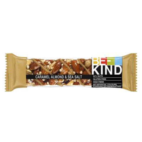Be-Kind Caramel Almond and Sea Salt Chocolate Bar 40g