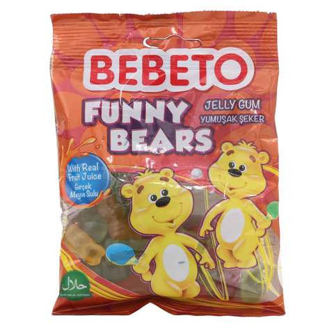 Bebeto Funny Bears Jelly Gum 80g