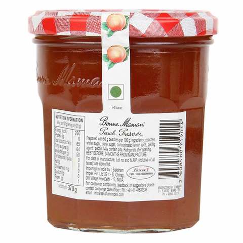 Bonne Maman Mango Peach 370g