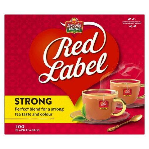 Brooke Bond Red Label Black Tea 100 Teabags