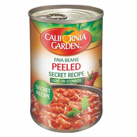 California Garden Canned Peeled Fava Beans Secret Recipe 450g