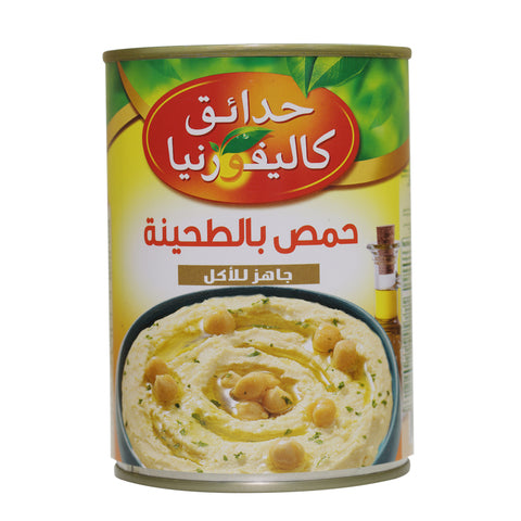 California Garden Canned Hommos Tahina Dip 400g