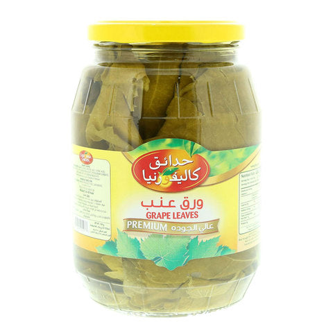 California Garden Jarred Grape Vine Leaves In Brine 908g