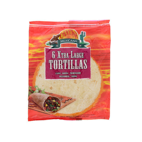 Cantina Mexicana 6 XL Tortillas 360g