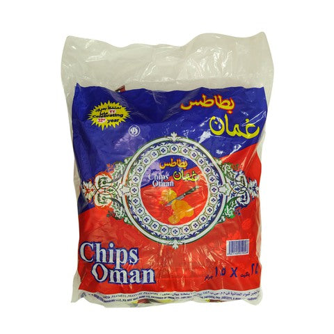 Chips Oman Chips 15g x Pack of 25