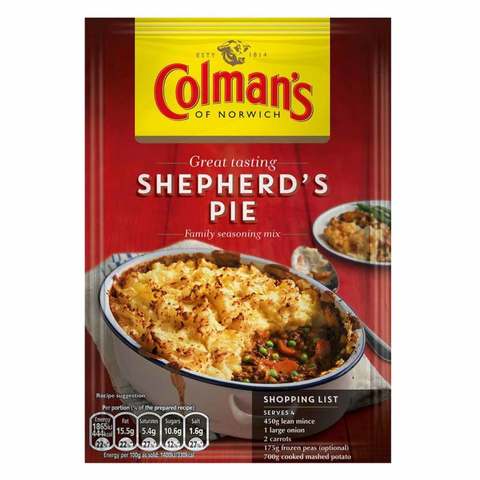 Colman\'s Shepherd\'s Pie Mix 50g