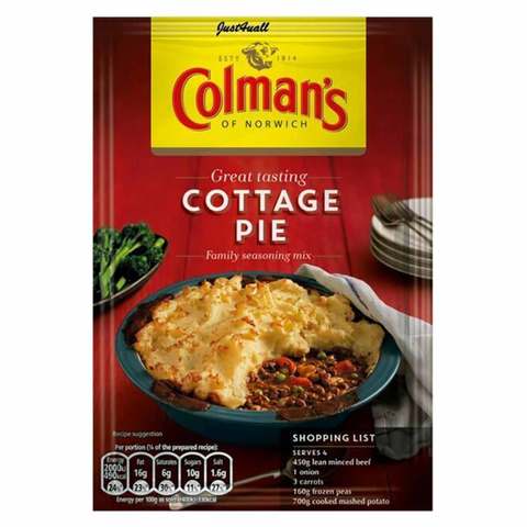 Colman\'s Cottage Pie Sauce Mix 45g