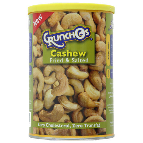 Crunchos Fried and Salted Cashew Can 350g