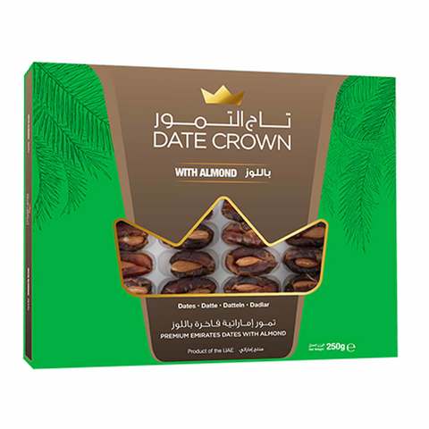 Date Crown Dates with Almonds 250g