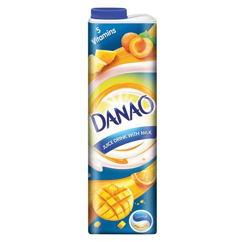 Danao Juice Drink with Milk 5 Vitamins 1L