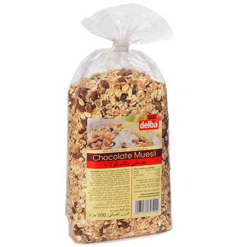 Delba Chocolate Muesli 500g